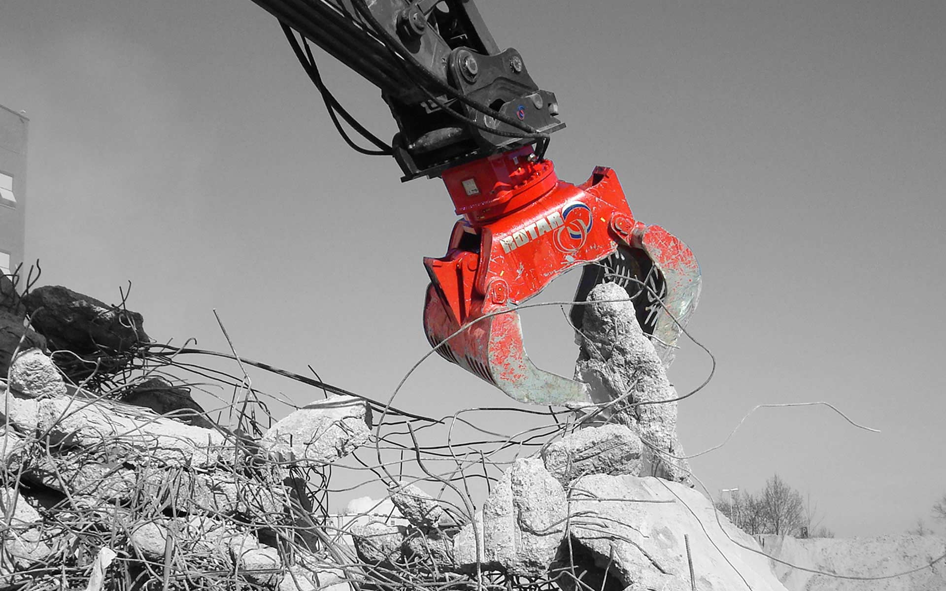 Demolition or Sorting Grab