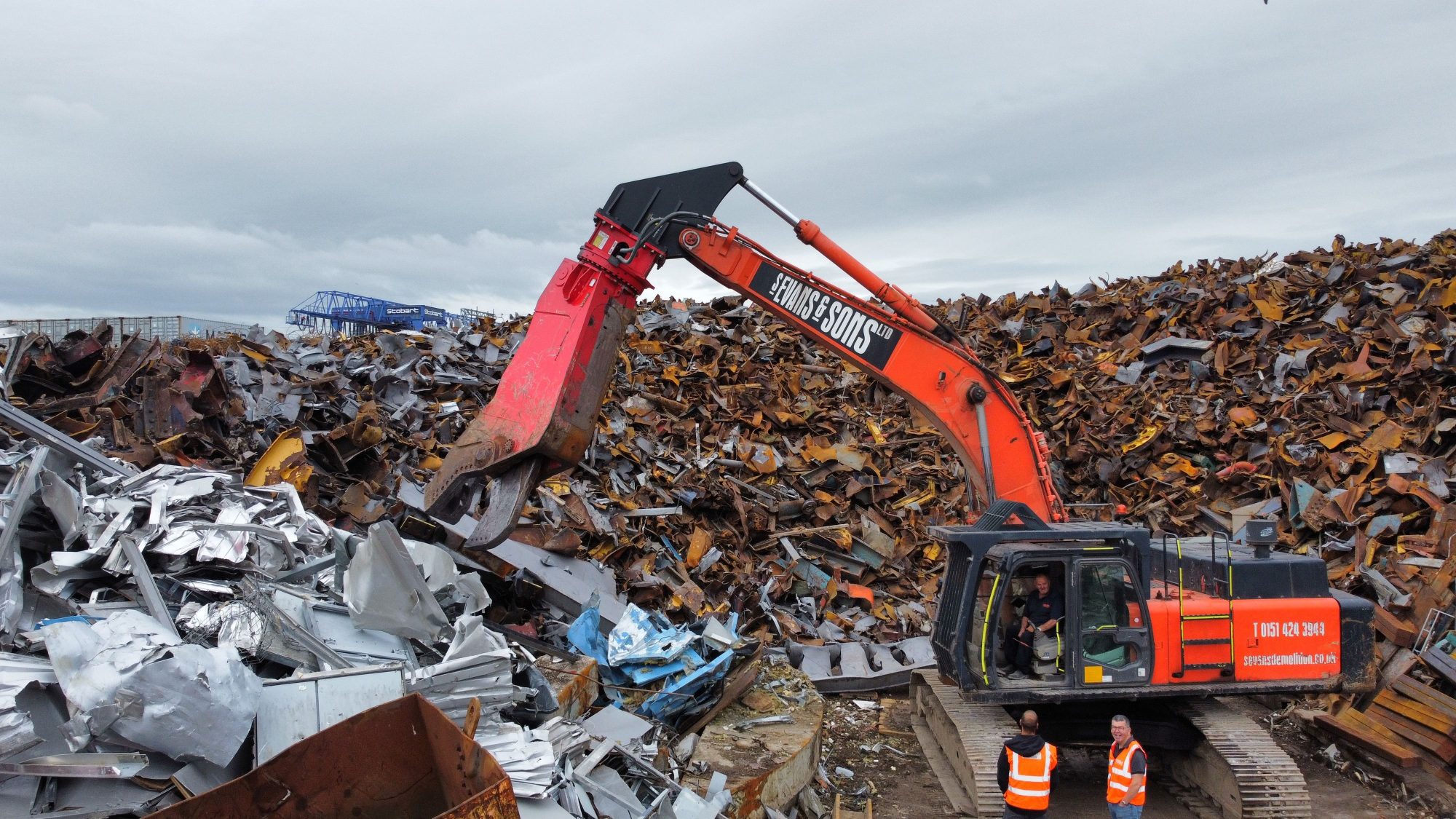 Scrap Yards Do Not Stop and Neither Should Your Shear. | Worsley Plant
